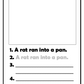 Writing Sentences Workbook 1 (downloadable digital product)