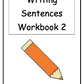 Writing Sentences Workbook 2 (downloadable digital product)