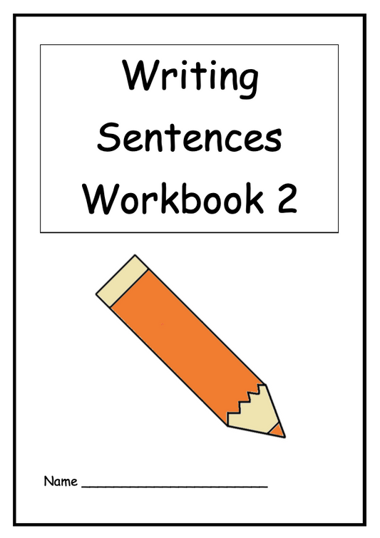 Writing Sentences Workbook 2