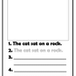 Writing Sentences Workbook 2 (downloadable digital product)