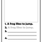 Writing Sentences Workbook 3 (downloadable digital product)