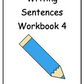 Writing Sentences Workbook 4 (downloadable digital product)