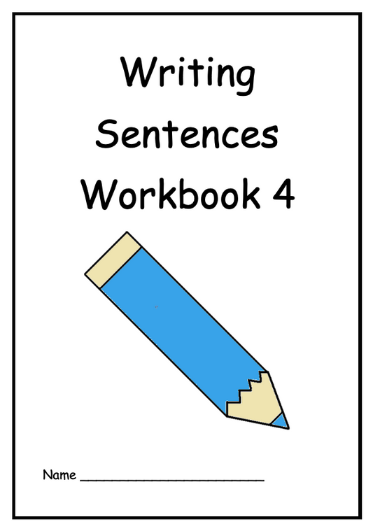 Writing Sentences Workbook 4