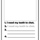 Writing Sentences Workbook 4 (downloadable digital product)