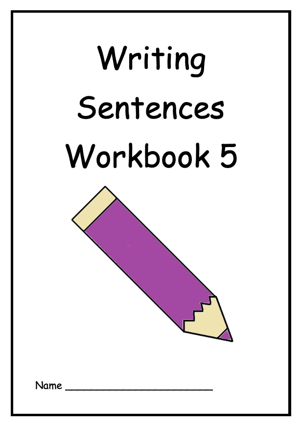 Writing Sentences Workbook 5