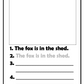 Writing Sentences Workbook 5 (downloadable digital product)