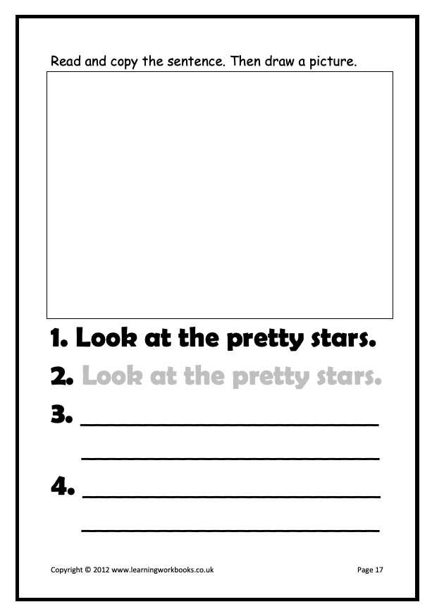 Writing Sentences Workbook 5