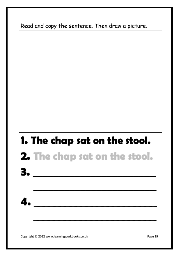 Writing Sentences Workbook 5