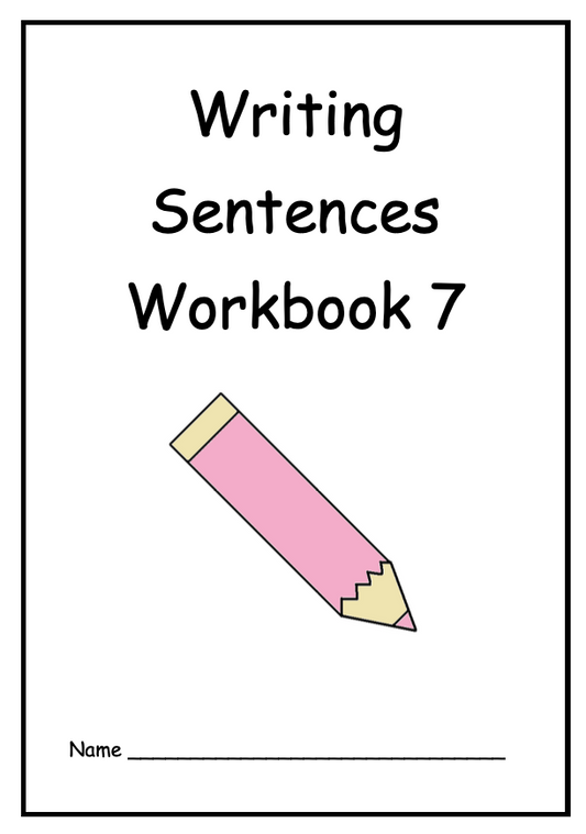 Writing Sentences Workbook 7